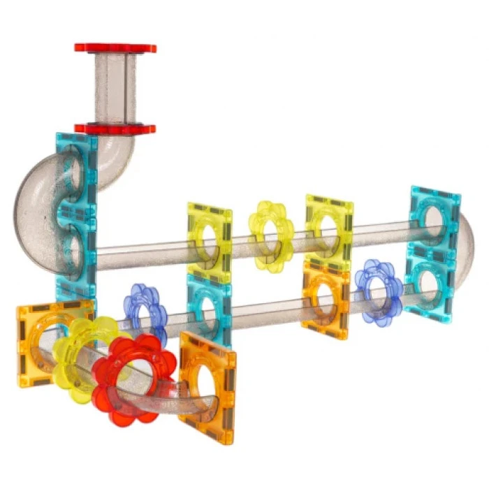 Набор магнитного строительного конструктора Светящиеся Шары 228 эл.