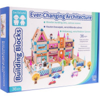 Дитячий конструктор дерев'яний будинок принцеси для дітей 3+ 278 ел.