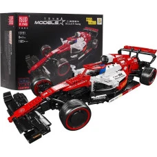 Детский конструктор машинка F1 на дистанционном управлении Красная 1185 эл.