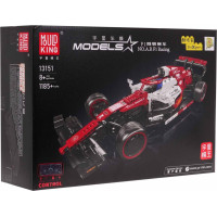 Детский конструктор машинка F1 на дистанционном управлении Красная 1185 эл.