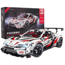 Детский конструктор Машинка Super Car GT86 2586 эл. Белая