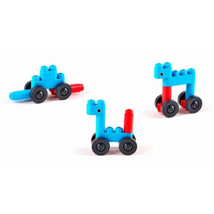 Конструктор PolyM Машинки и зверьки 6 эл. (760001)