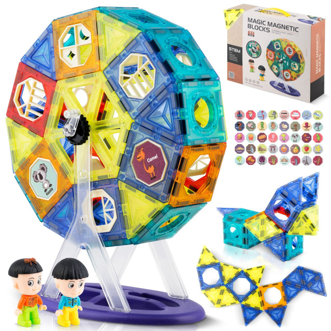 Конструктор магнитный Карусель Ricokids