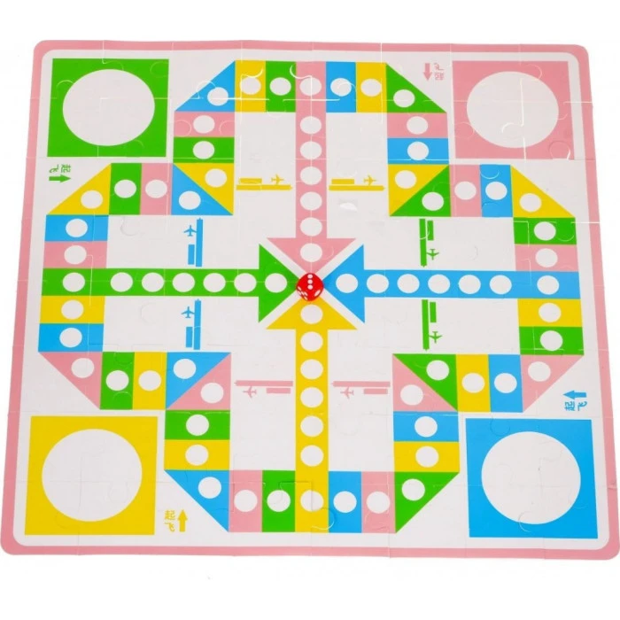 Детский набор деревянных кубиков для девочек "Принцесса в замке"