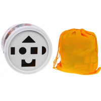 Дитячий набір дерев'яних кубиків для дівчаток "Принцеса в замку"