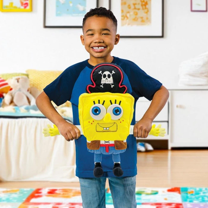 М'яка інтерактивна іграшка Funrise Губка Боб-Веселий дивак "У пошуках Квадратних штанів"
