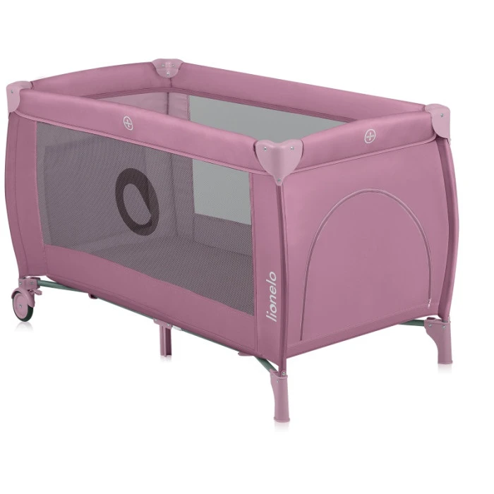 Манеж Lionelo STEFI PLUS PINK MAGNOLIA