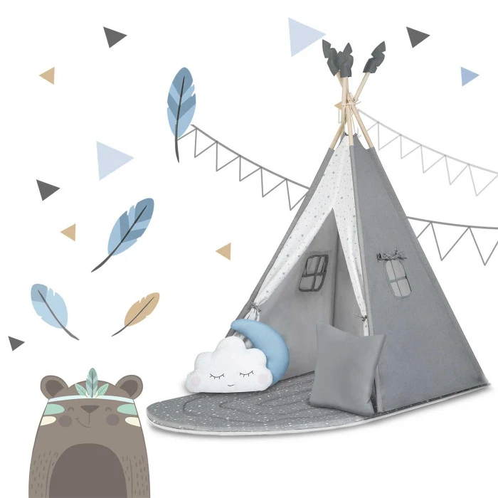 Вигвам детский NK-406 Nukido серый