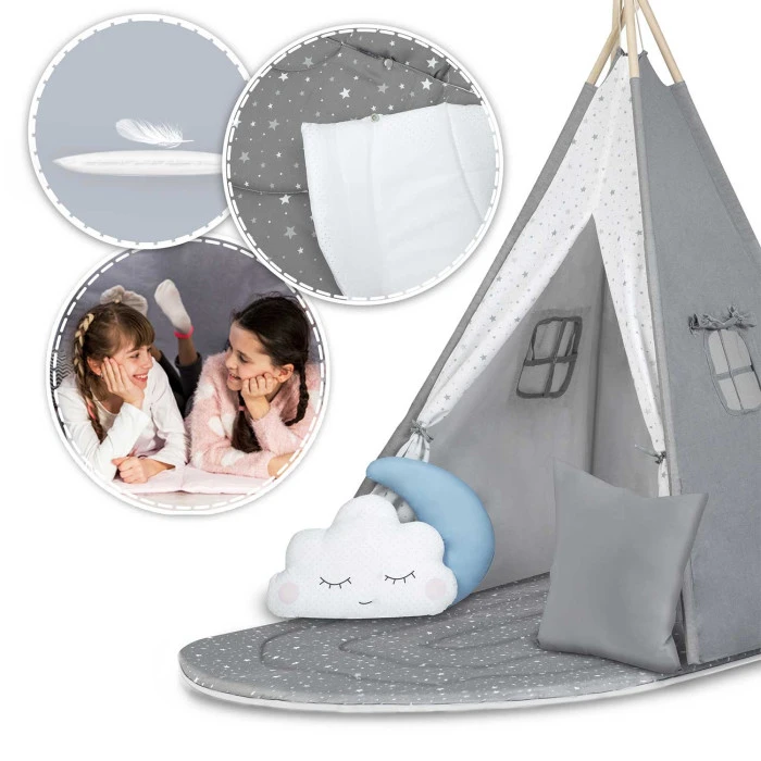 Вигвам детский NK-406 Nukido серый
