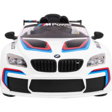 Детская аккумуляторная машинка BMW M6 GT3 Белая
