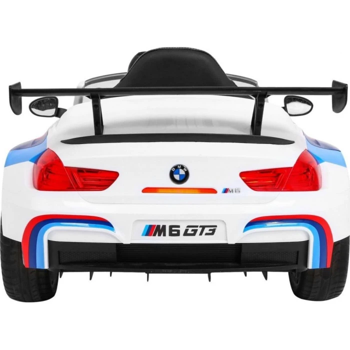Детская аккумуляторная машинка BMW M6 GT3 Белая