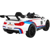 Дитяча акумуляторна машинка BMW M6 GT3 Біла