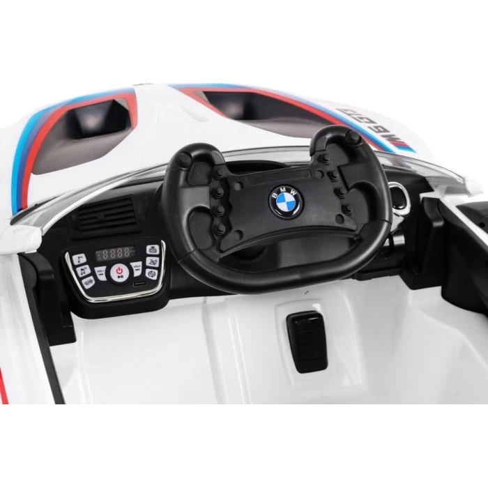 Детская аккумуляторная машинка BMW M6 GT3 Белая