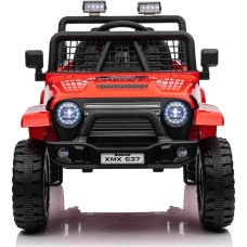 Детский аккумуляторный внедорожник 4х4 СПОРТИВНЫЙ красный