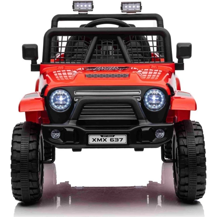 Детский аккумуляторный внедорожник 4х4 СПОРТИВНЫЙ красный