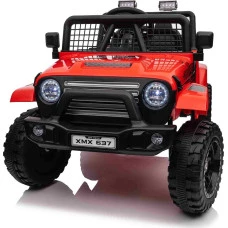 Детский аккумуляторный внедорожник 4х4 СПОРТИВНЫЙ красный