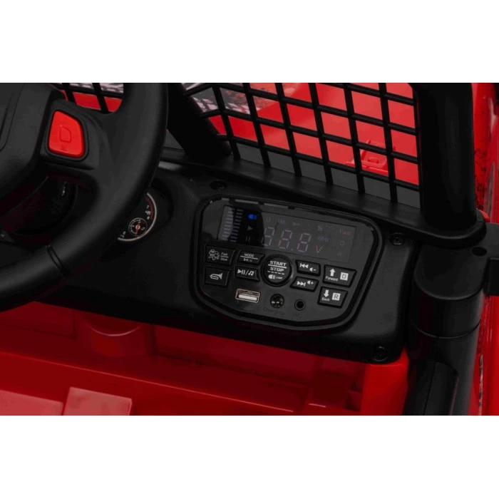 Детский аккумуляторный внедорожник 4х4 СПОРТИВНЫЙ красный