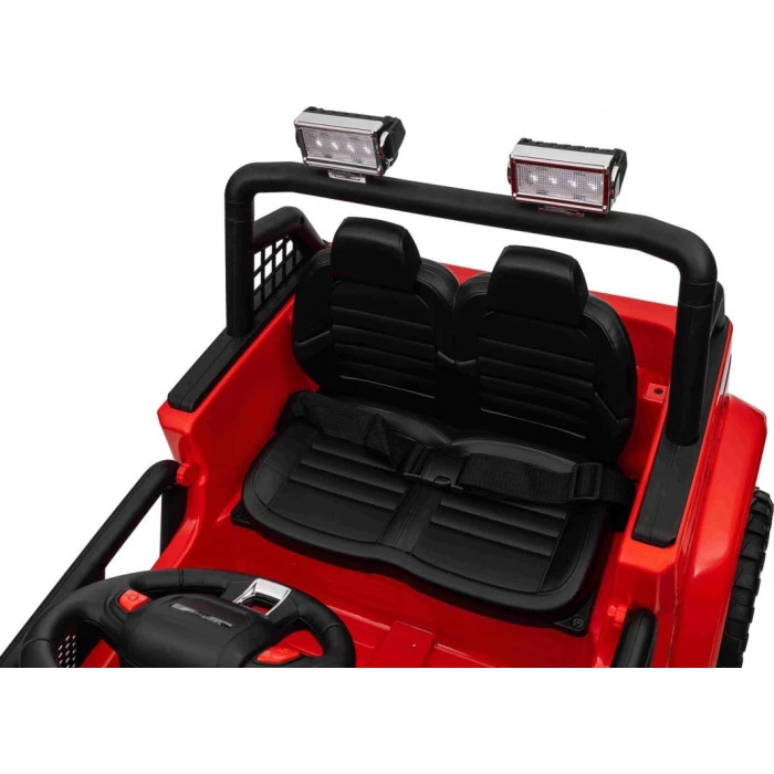 Детский аккумуляторный внедорожник 4х4 СПОРТИВНЫЙ красный