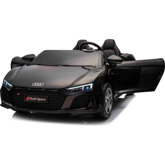 Детская аккумуляторная машинка Audi Spyder R8 LIFT Черная