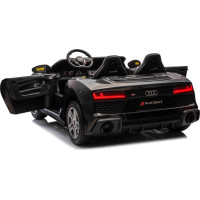 Детская аккумуляторная машинка Audi Spyder R8 LIFT Черная