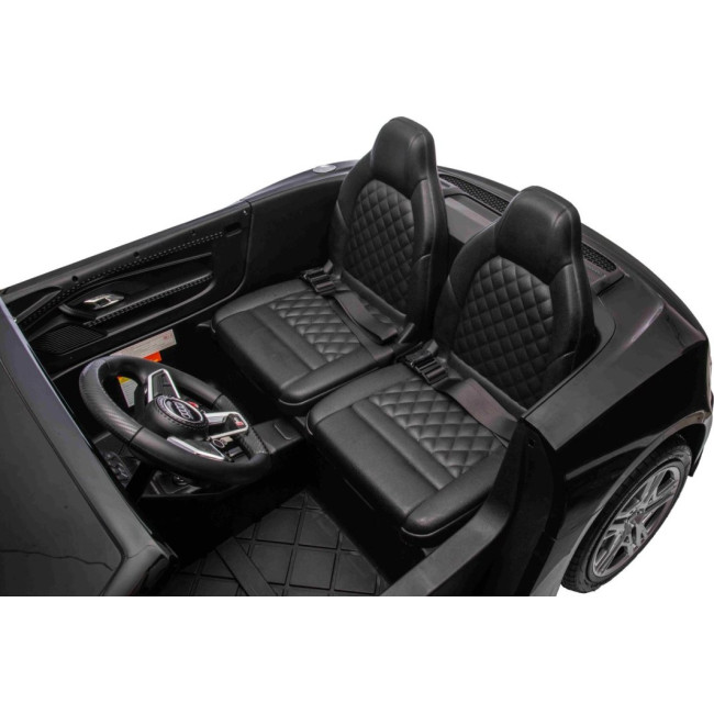 Детская аккумуляторная машинка Audi Spyder R8 LIFT Черная