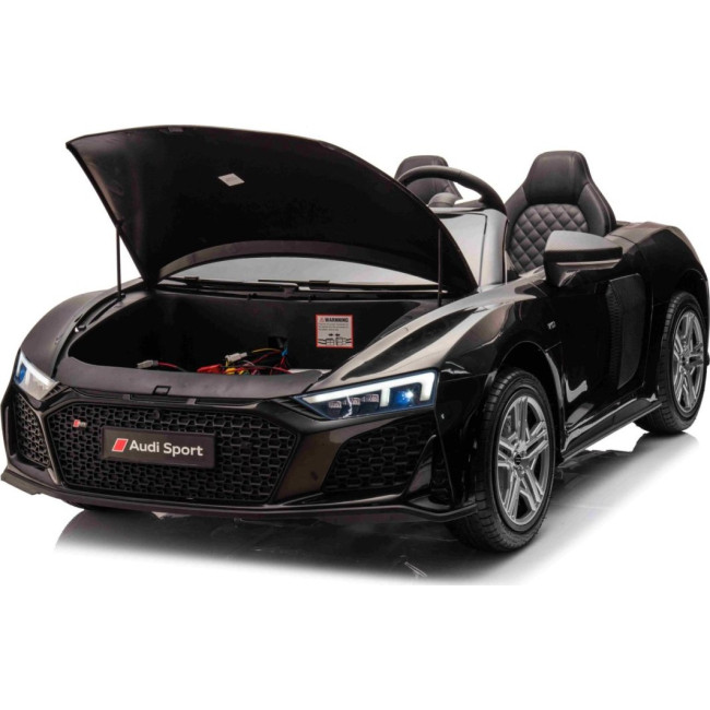 Детская аккумуляторная машинка Audi Spyder R8 LIFT Черная