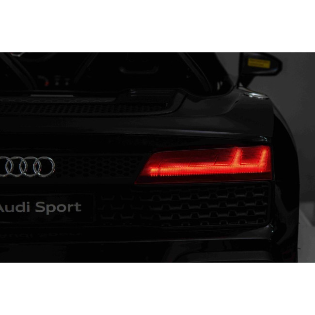 Детская аккумуляторная машинка Audi Spyder R8 LIFT Черная