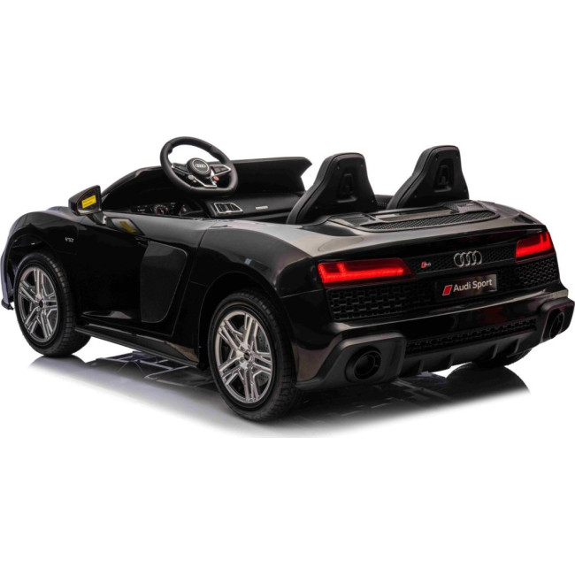 Детская аккумуляторная машинка Audi Spyder R8 LIFT Черная