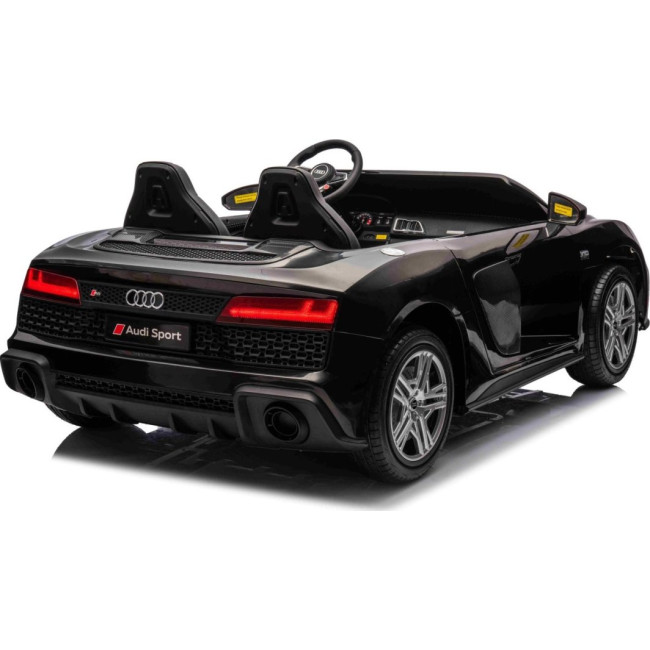 Детская аккумуляторная машинка Audi Spyder R8 LIFT Черная