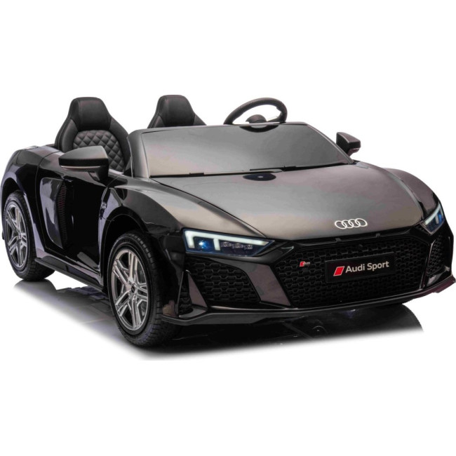 Детская аккумуляторная машинка Audi Spyder R8 LIFT Черная