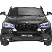 Детская аккумуляторная машинка BMW X6M XXL для 2 детей Черная