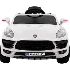 Дитяча акумуляторна машинка Turbo-S Біла