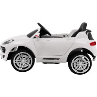 Детская аккумуляторная машинка Turbo-S Белая