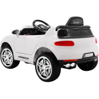 Детская аккумуляторная машинка Turbo-S Белая