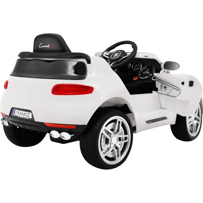 Детская аккумуляторная машинка Turbo-S Белая