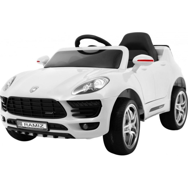 Дитяча акумуляторна машинка Turbo-S Біла
