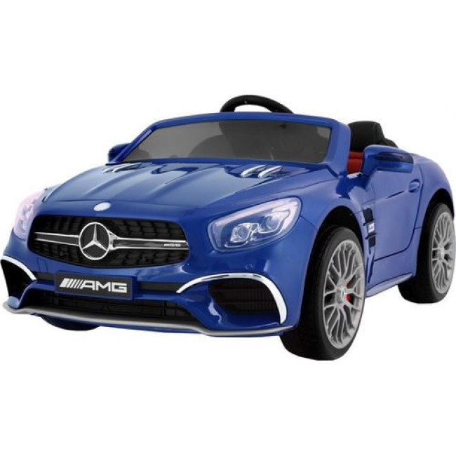 Детская аккумуляторная машинка Mercedes AMG SL65 Синяя