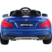Дитяча акумуляторна машинка Mercedes AMG SL65 Синя