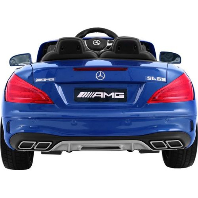 Детская аккумуляторная машинка Mercedes AMG SL65 Синяя
