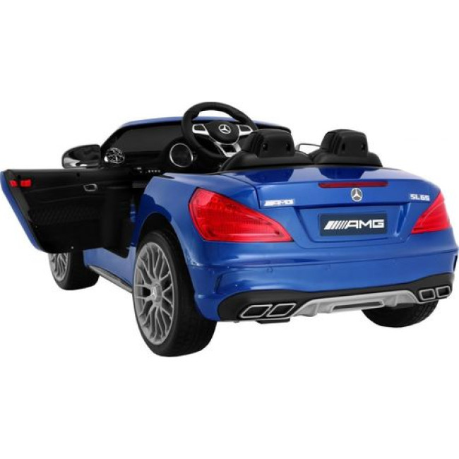 Детская аккумуляторная машинка Mercedes AMG SL65 Синяя