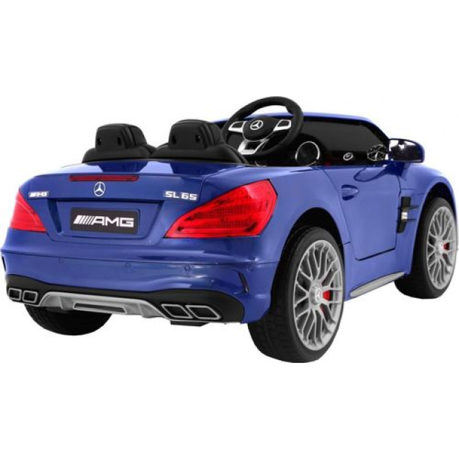 Детская аккумуляторная машинка Mercedes AMG SL65 Синяя