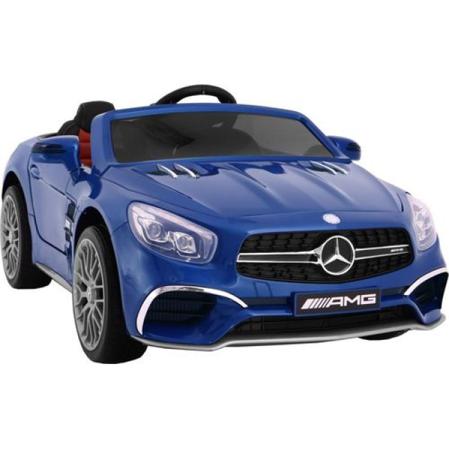 Детская аккумуляторная машинка Mercedes AMG SL65 Синяя