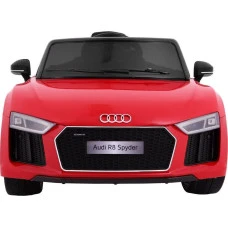 Дитяча акумуляторна машинка Audi R8 Spyder Червона