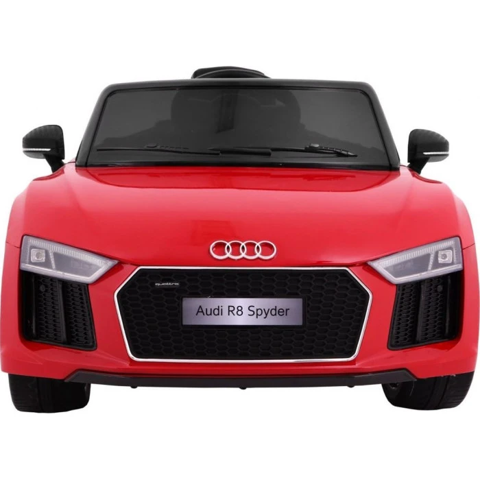 Дитяча акумуляторна машинка Audi R8 Spyder Червона