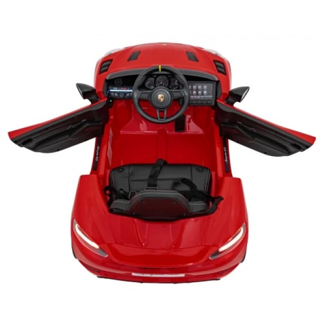Детская аккумуляторная машинка Porsche 718 крашеная Красная
