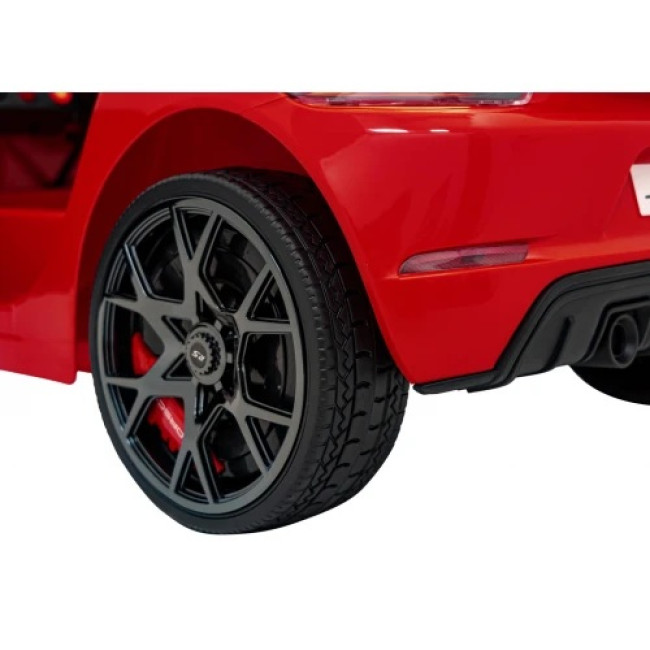 Детская аккумуляторная машинка Porsche 718 крашеная Красная