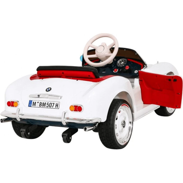 Дитяча акумуляторна машинка BMW 507 Retro Біла