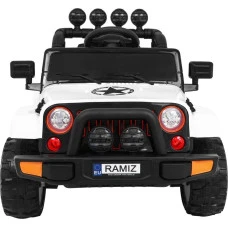 Дитячий акумуляторний позашляховик Білий