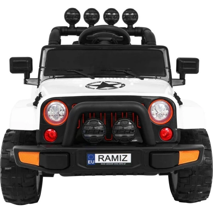 Детский аккумуляторный внедорожник Белый