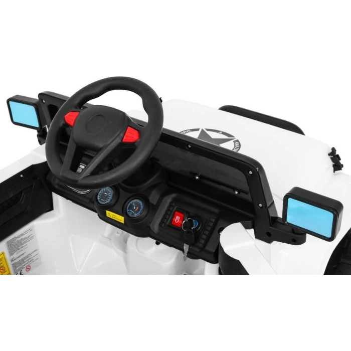 Детский аккумуляторный внедорожник Белый